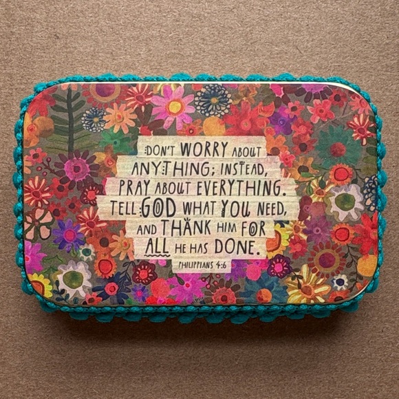 NATURAL LIFE Accessories - Natural Life Tin Prayer Box